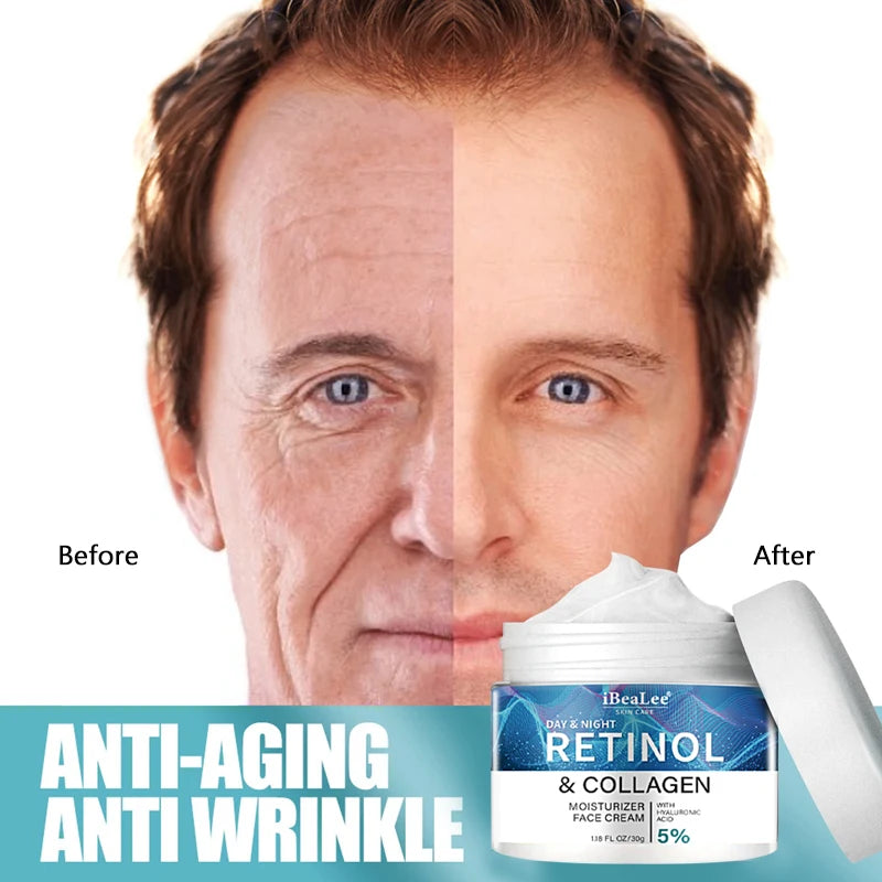 Neck Wrinkles Firming Moisturizing Skin Retinol Face Cream Anti-aging Facial Treatment