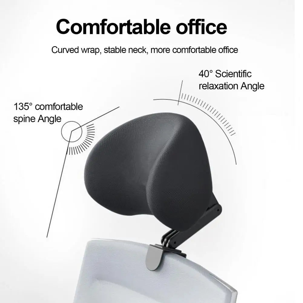 Chair Headrest Universal Ergonomic Office Chair Head Pillow Adjustable Support Cushion Work Home School Chair Head Pillow