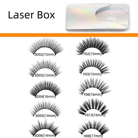 Natural 3D Faux Mink Eyelashes