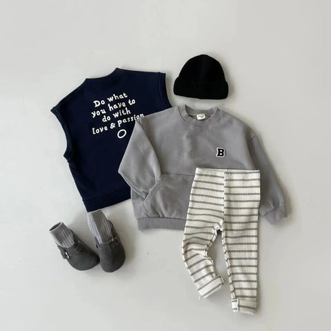 Leggings Baby Boy Striped Casual Pants