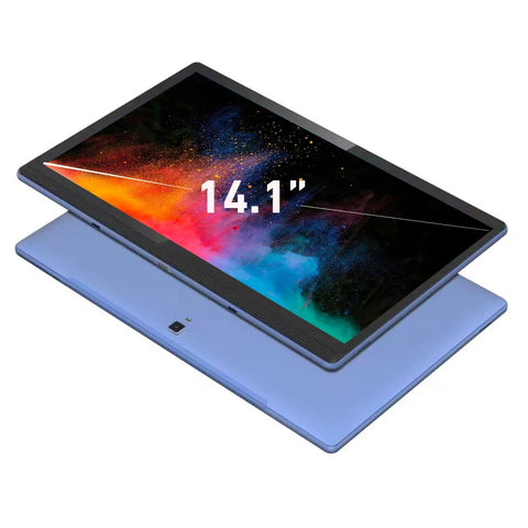 Global Version 14.1 Inch Tablet PC Big Screen 1920x1080 IPS Deca Core 12+256GB 13MP  планшет 2 IN 1 Tablets Android 12 Gift PAD