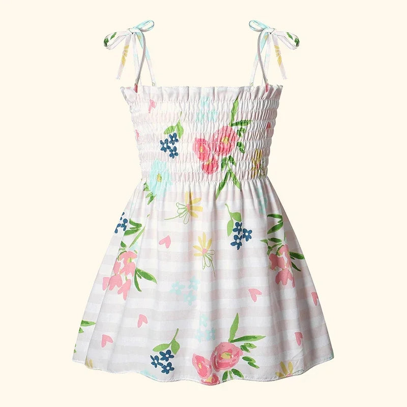 Children Girl Dress Summer Elegant Sling Princess Dresses