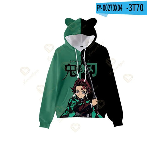 New Demon Slayer Children's Clothing Hoodie