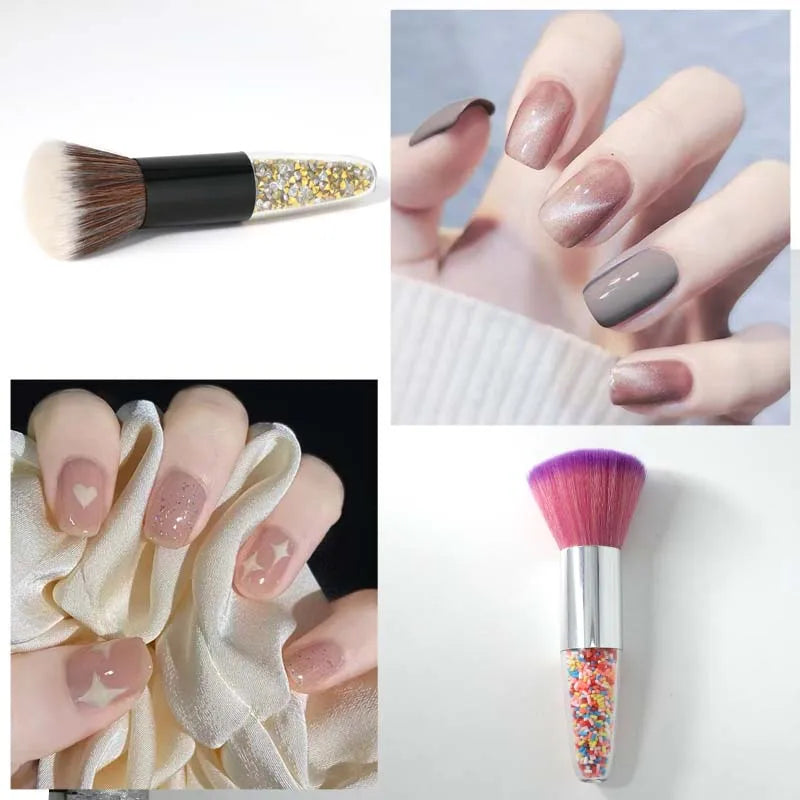 Nail Art Brush Remove Nail Dust Brush