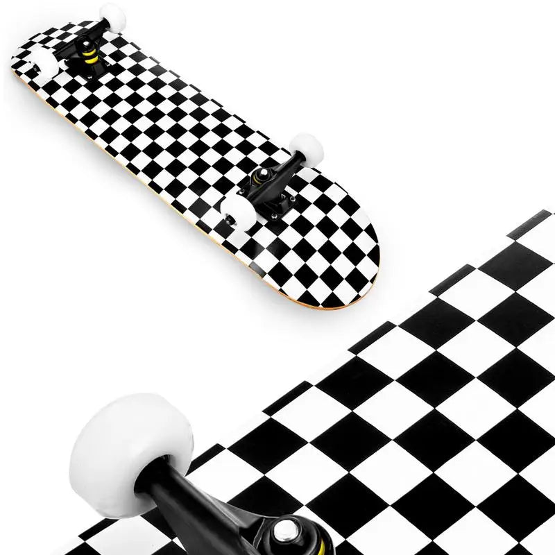 7-layer Complete Skateboard Concave &Tilt Skateboard Classical Tricks Skateboard 31x8 Inch For Adults Kids Teen