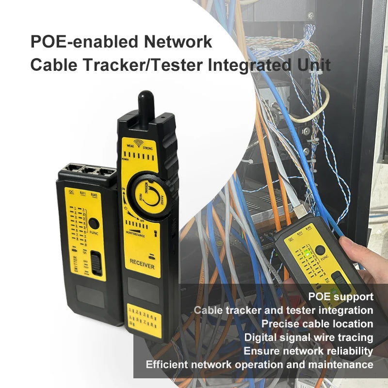 Long Range High Precision Cable Tracker