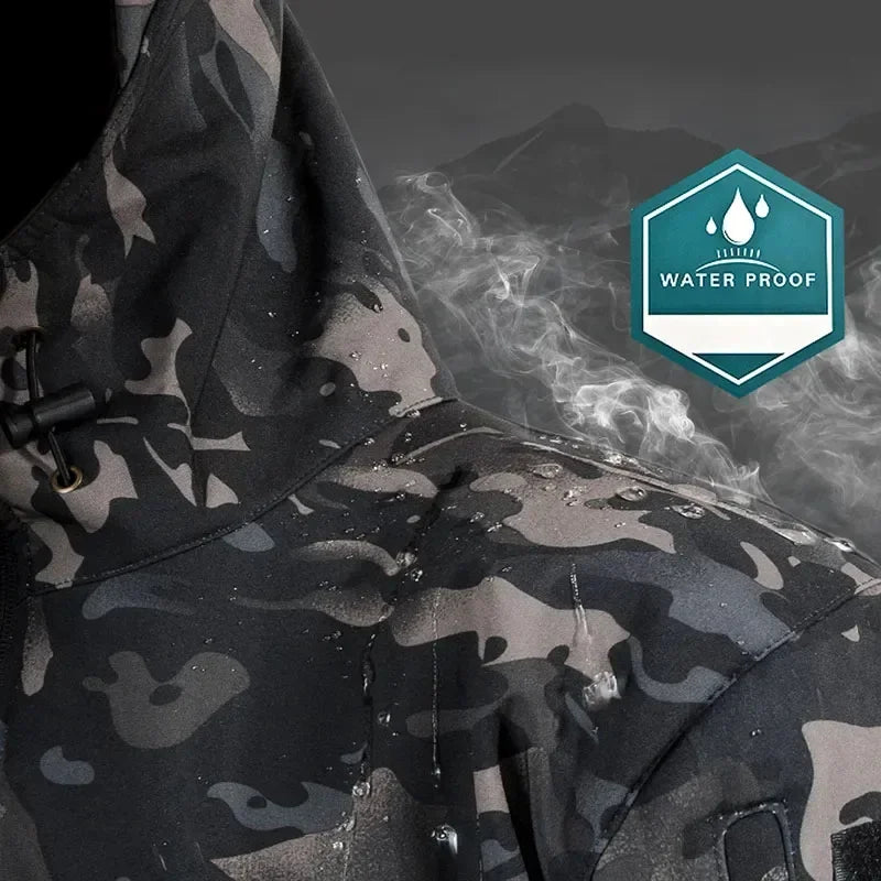 Waterproof Windproof Tactical Hiking Jackets Set