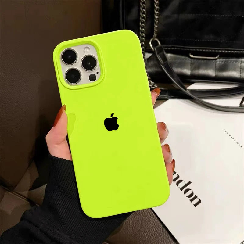 Original Official Silicone Case For Apple iPhone