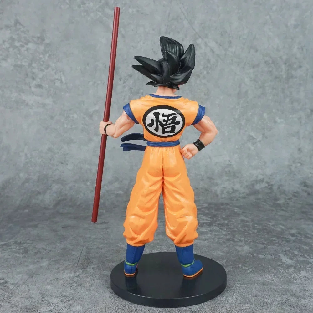 Hot Dragon Ball Son Goku Super Saiyan Anime Figure 22cm Goku DBZ Action Figure Model Gifts Collectible Doll Kids Birthday Gift