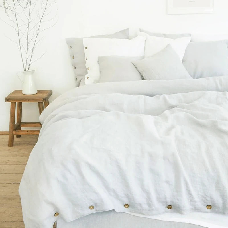 Pure Linen Duvet Cover Set