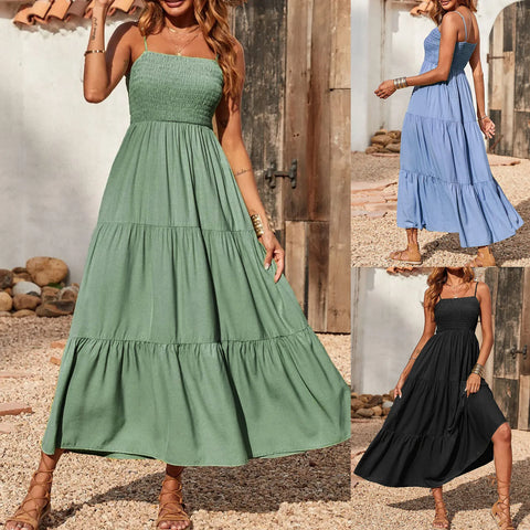 Lost Ink Dresses Women Summer Maxi Dress