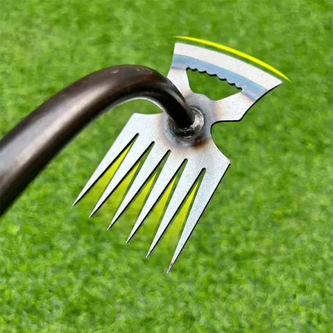 Gardening Tool 2 IN 1 Manual Weed Remover Tool Grass Rooting Loose Soil Hand Weeding Removal Puller Shovel