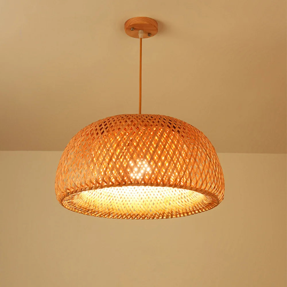 Chinese Style Weaving Hanging Lamps