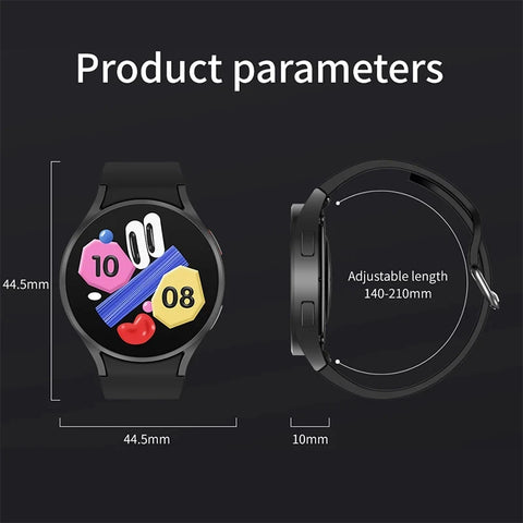 2024 New For Samsung Galaxy Watch 6 Classic Smart Watch Men Women Bluetooth Call HD AMOLED Voice Call NFC GPS Sports Watches