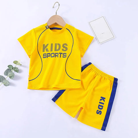 Clothing Set Boy Girl Jersey Quick Drying