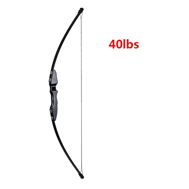 1pc Archery Recurve Bow Take-Down Straight Draw Bow For Children Adults Beginner Shooting Practise Hunting Game Accessories