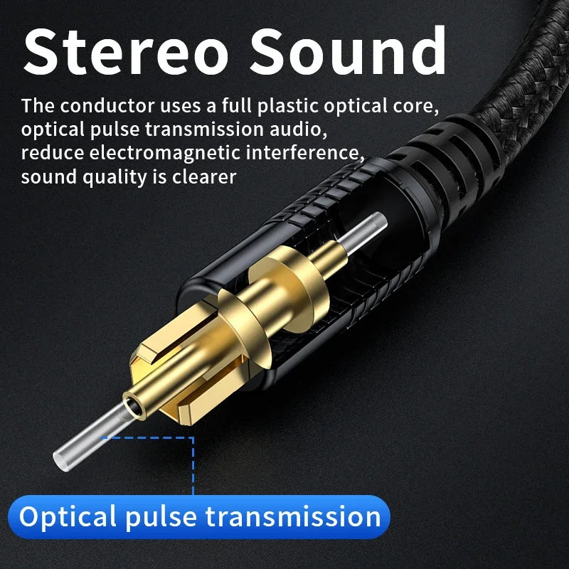 Optical Audio Cable for Digital Speaker