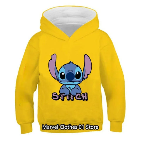 Children Hoodies Letter Cotton Kawaii Sweatshirt