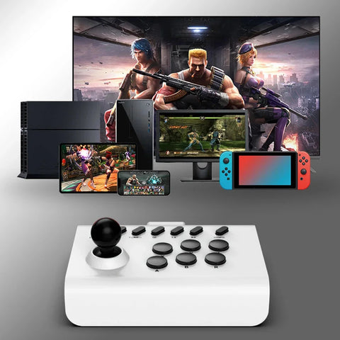 Wireless Bluetooth Wired Arcade Game Stick