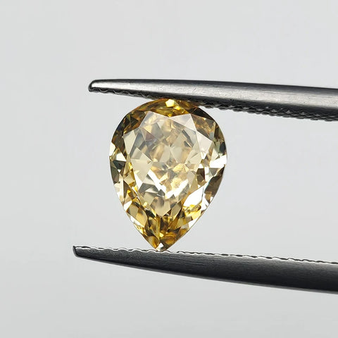 High Carbon Lab Diamond CZ Gemstone