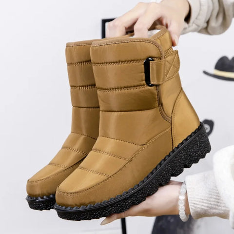 Waterproof Winter Snow Boots Platform Shoes for Women