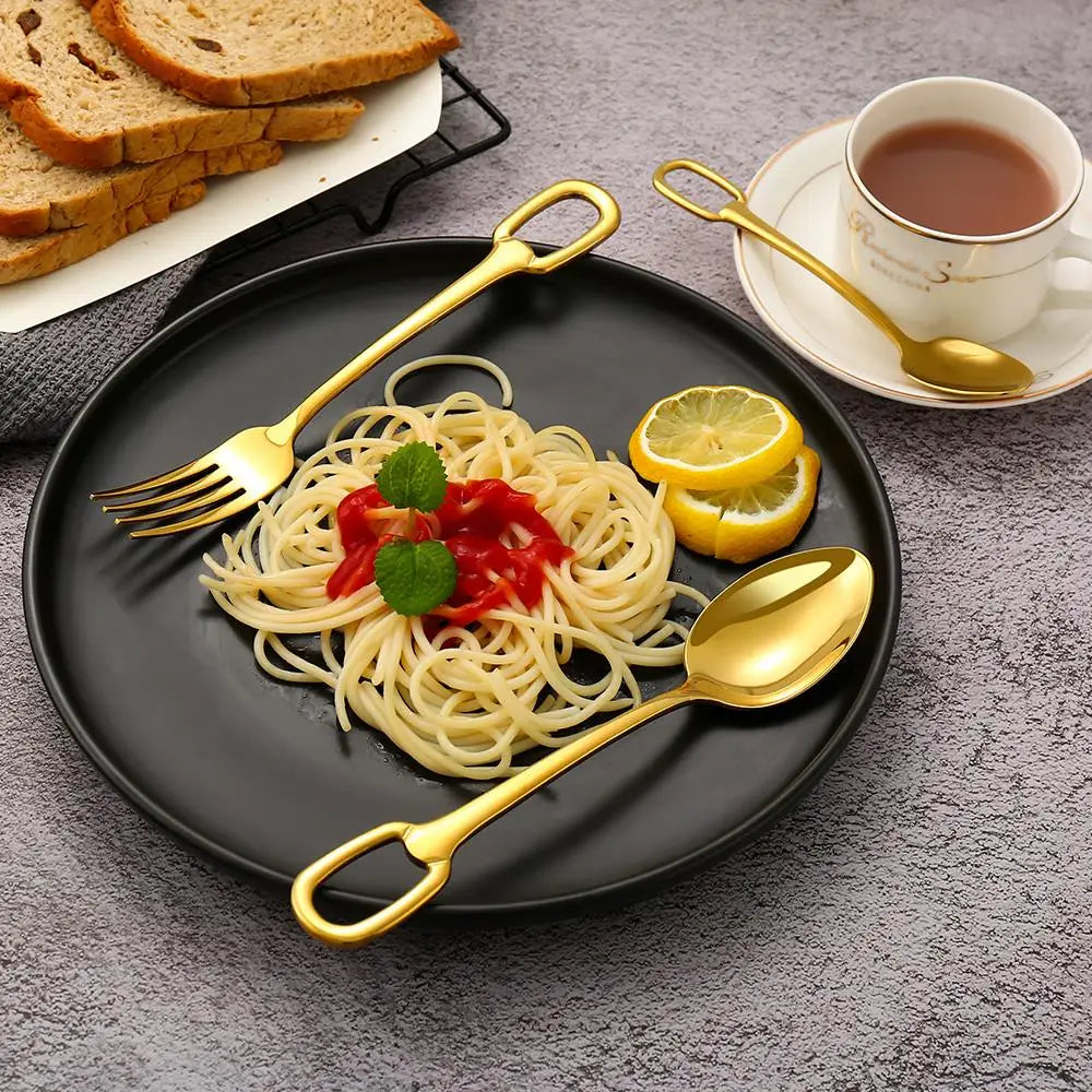 Cutlery Dinnerware Handle Hangable