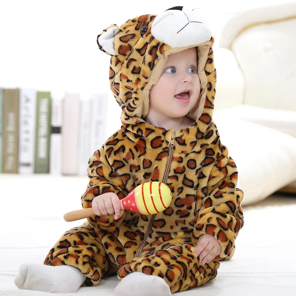 Newborn Baby Boy Clothing Animal Cartoon Jumpsuits