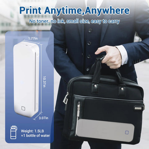 A4 Mini Bluetooth Printer