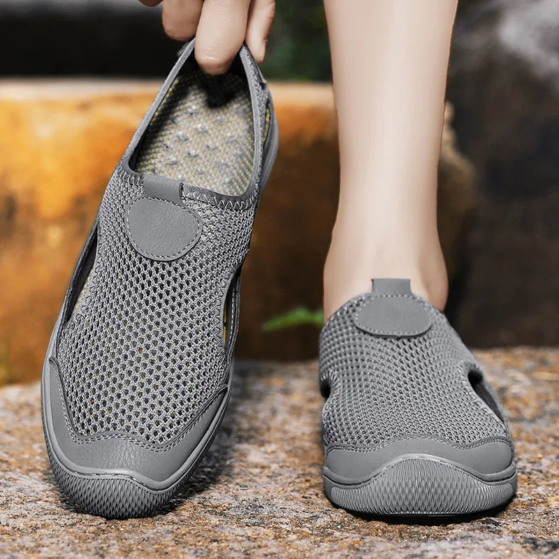 Men Sneakers Breathable Slip On Loafers