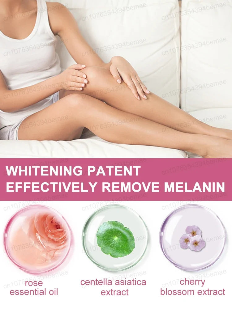 Body Whitening Cream Removal Moisture Private Parts Care Safe For Women Men