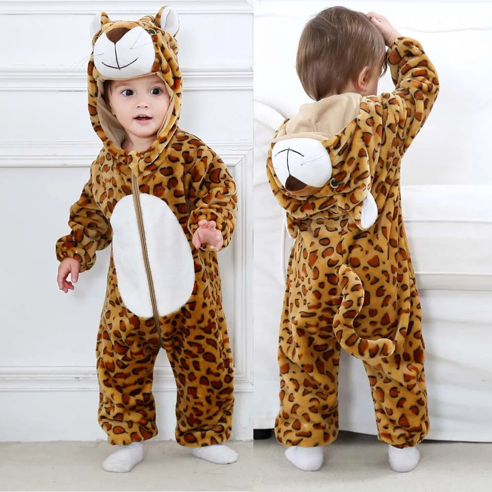 Newborn Baby Boy Clothing Animal Cartoon Jumpsuits