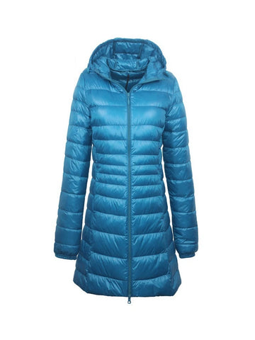 Light Down Jacket Women With Hooded Down Coat Female Big Size Coats