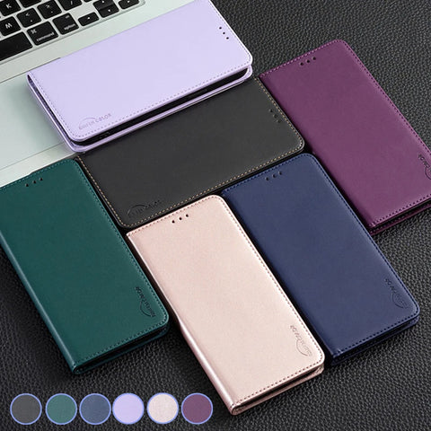 Wallet Flip Cover Leather Case For Samsung Galaxy