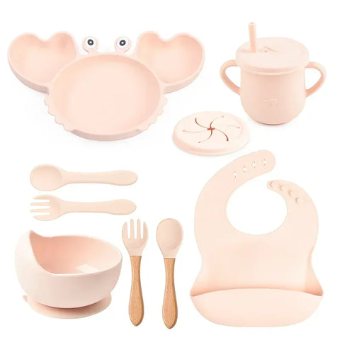 Children's Baby Food Supplement Plate Tableware Set