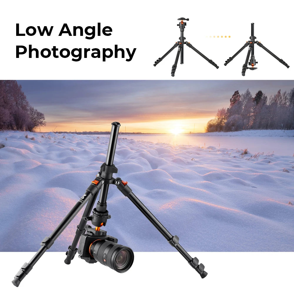 Tripod with 360 Degree Ball Head Quick Release for Canon Nikon Sony DSLR