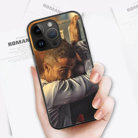 CR7 Cristiano Ronaldo Phone Case For iPhone 15 14 13 12 11 X XR XS XSMAX 8 7 Plus Mini Pro Max Soft Black Phone Cover