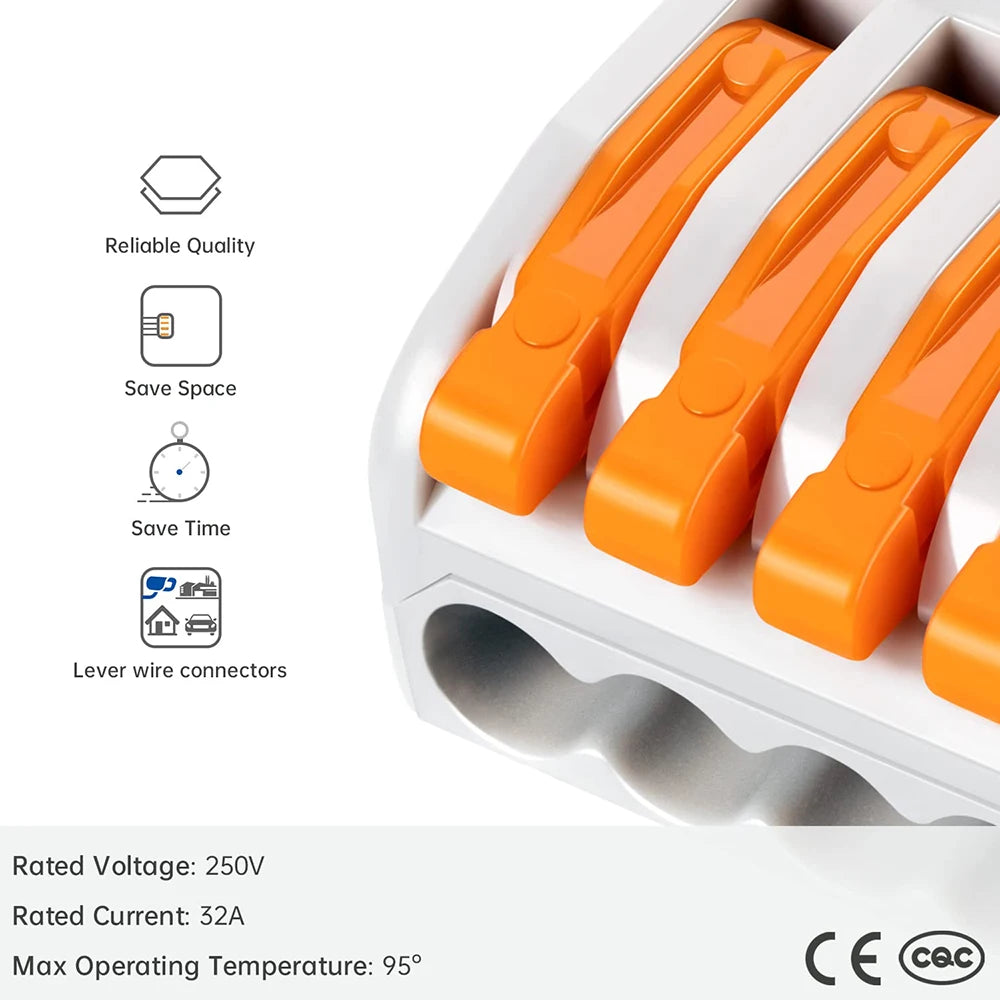 Connector for Solid Stranded Flexible Wires