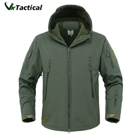 Tactical Windproof Waterproof Jacket Men Army Combat Jackets