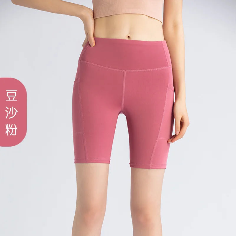 High Waist Legging Pockets Fitness Bottoms Running Sweatpants for Women