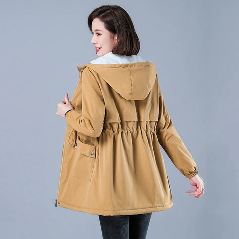 Whooded trench Outwear Women's Clothes