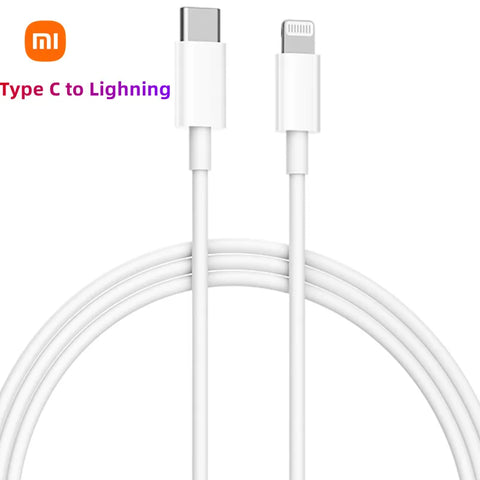 Fast Charging Type C to Lighning Cable Data