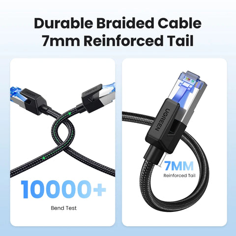 Networking Nylon Braided Internet Lan Cord