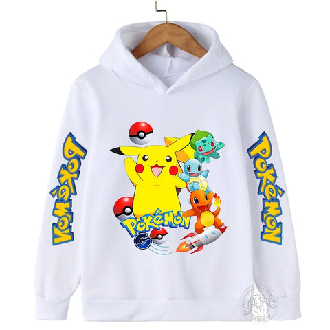 Spring Back to School Kids Kawaii Boys Hoodie