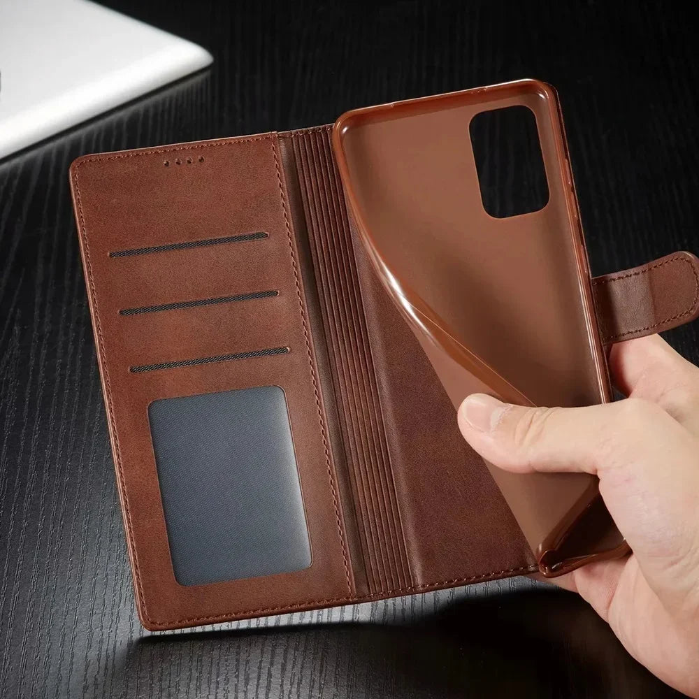 Leather Wallet Case for Xiaomi Poco