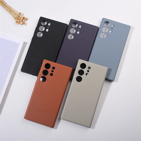 Leather Phone Case For Samsung Galaxy