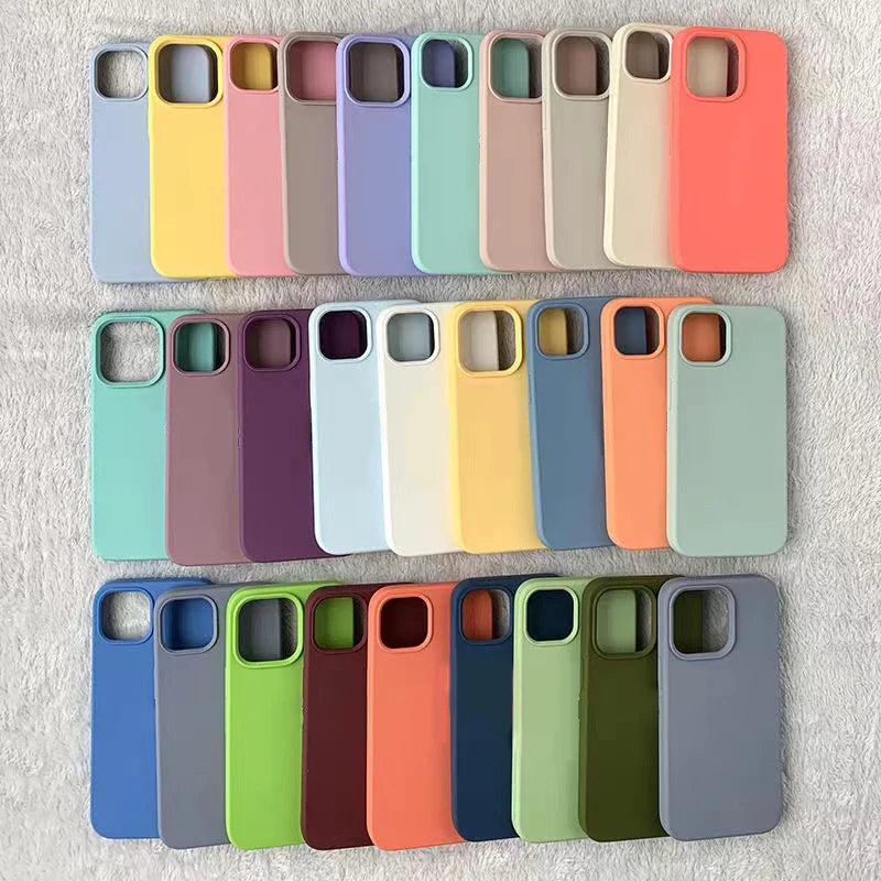 Original Official Silicone Case For Apple iPhone