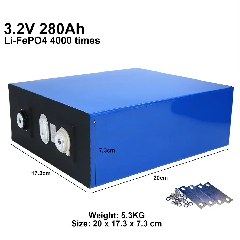 280AH rechargeable battery pack