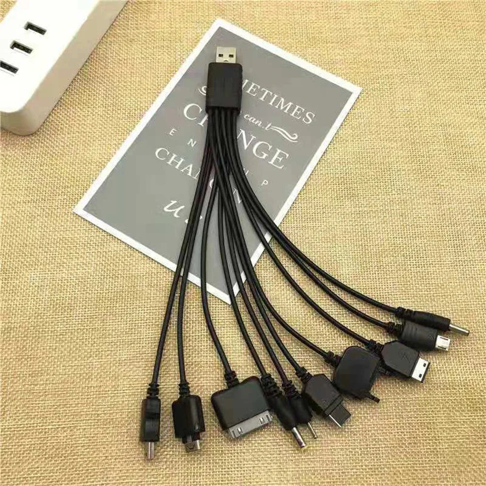 10 in 1 Micro USB Multi Charger Usb Cables