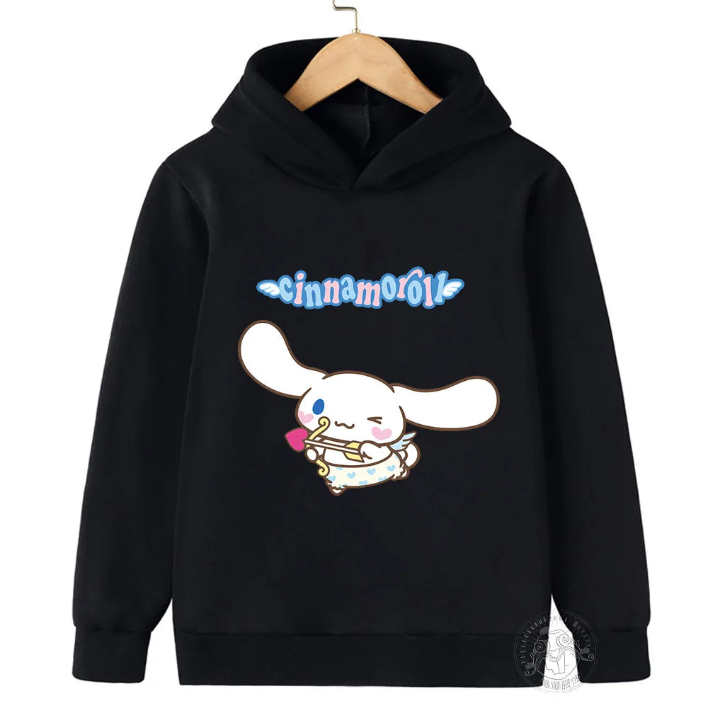 Kids Cinnamoroll Hoodies Boys Clothes