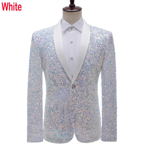 Glitter Blazer Men